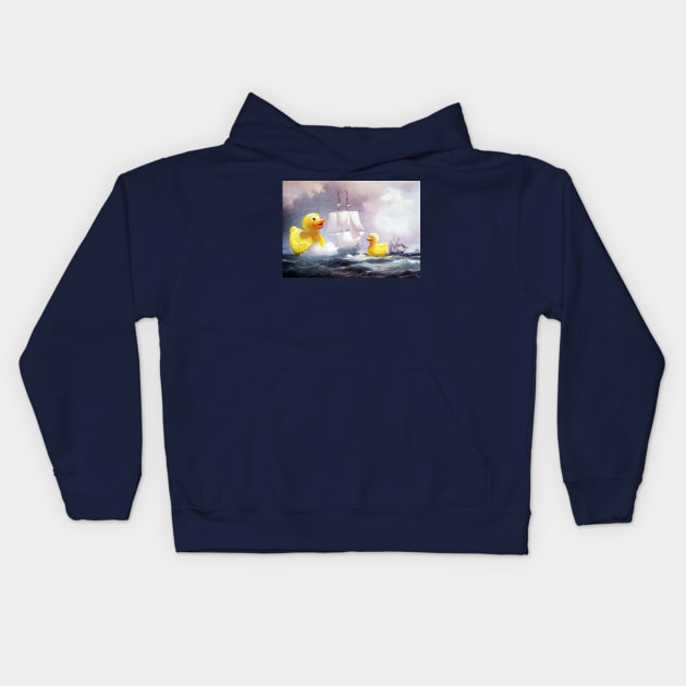 Terror on the High Seas 2 Kids Hoodie by GnarledBranch